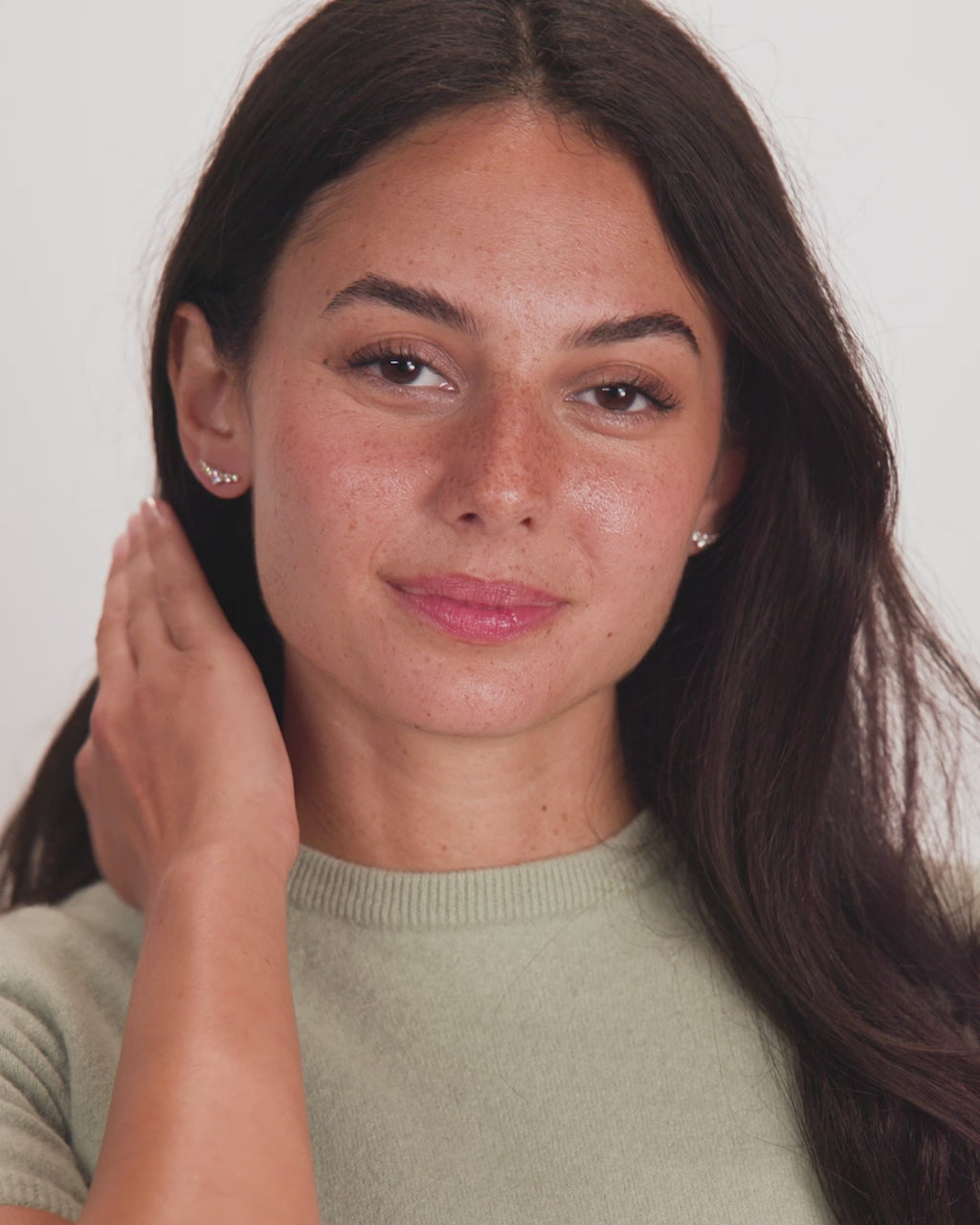 Radiant Studs - Gold|White Diamondettes