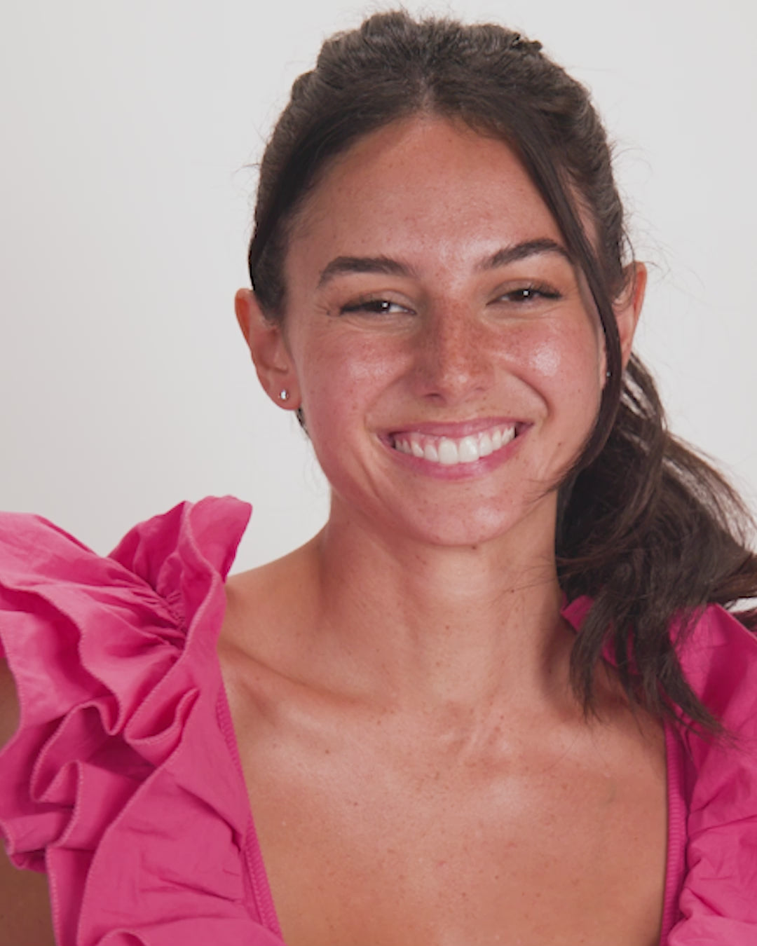 Not Your Basic 4mm Studs - Gold|White Diamondettes