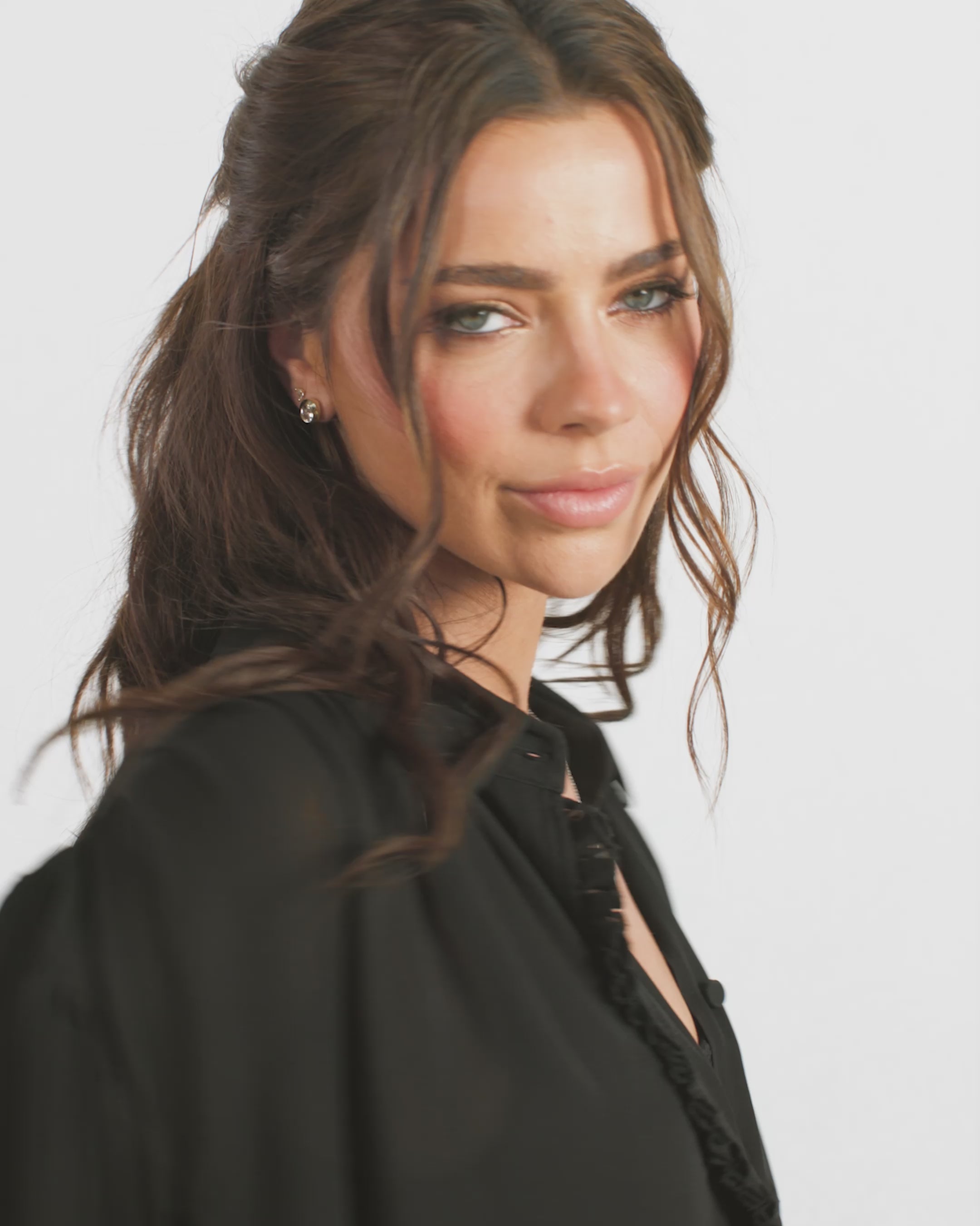 Love Letters Pendant Necklace - Silver|White Diamondettes