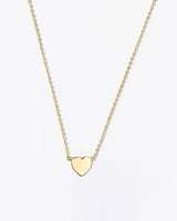 You Have My Baby Heart Necklace - Gold