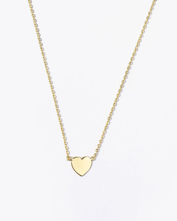 "You Have My Baby Heart" Necklace - Gold