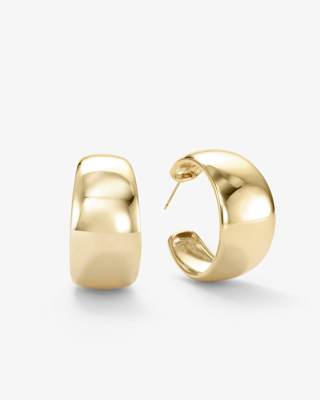 "She's So Smooth" Hoops 38mm - Gold