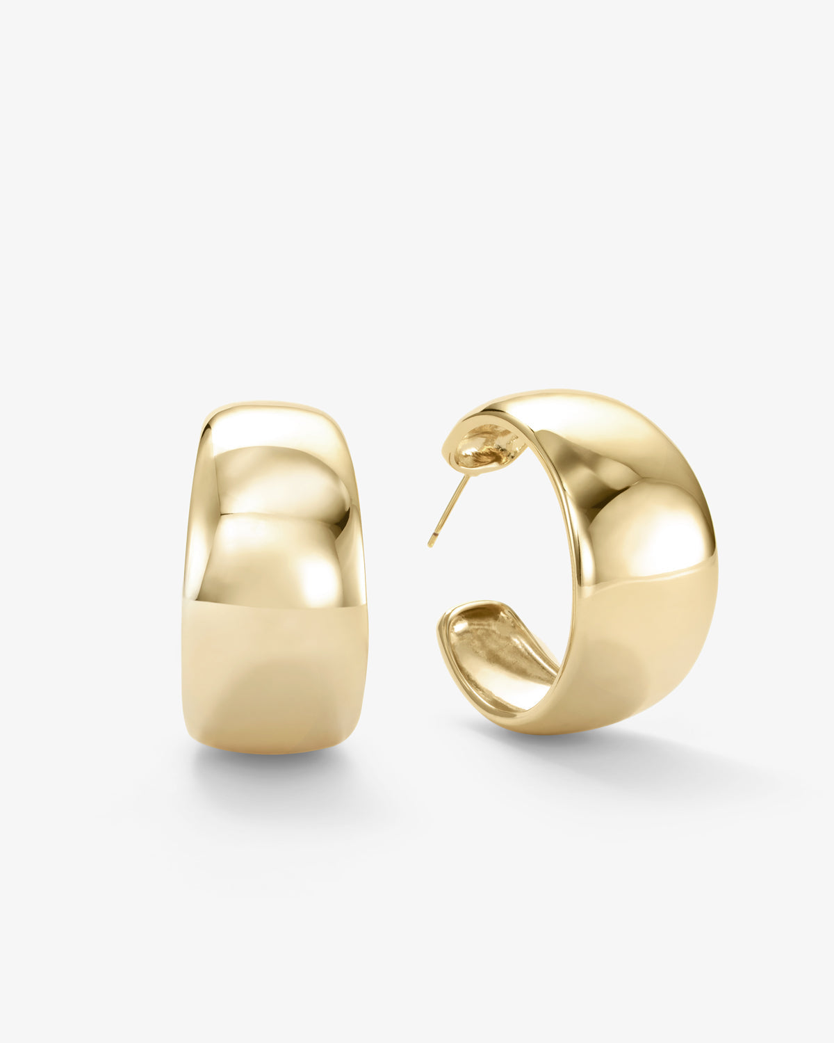 "She's So Smooth" Hoops 38mm - Gold