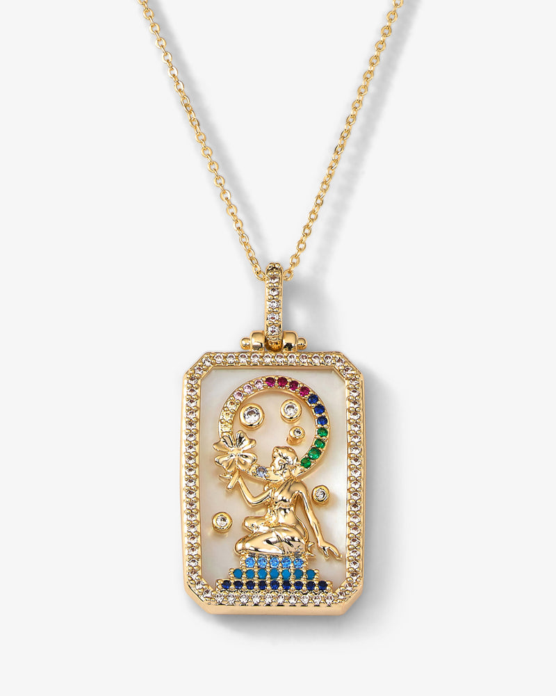 Goddess of Good Fortune Amulet Necklace