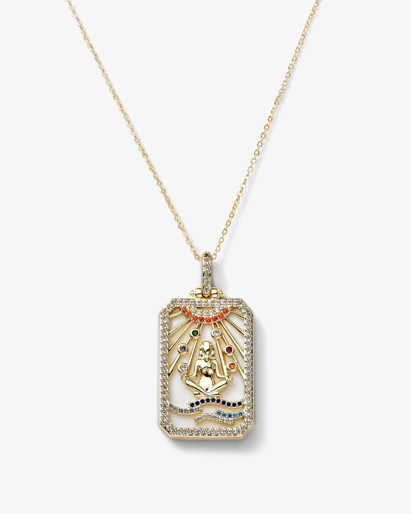 Goddess of Strength and Wisdom Amulet Necklace