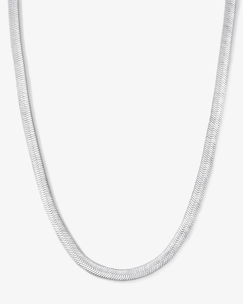 Herringbone Chain 18" - Silver