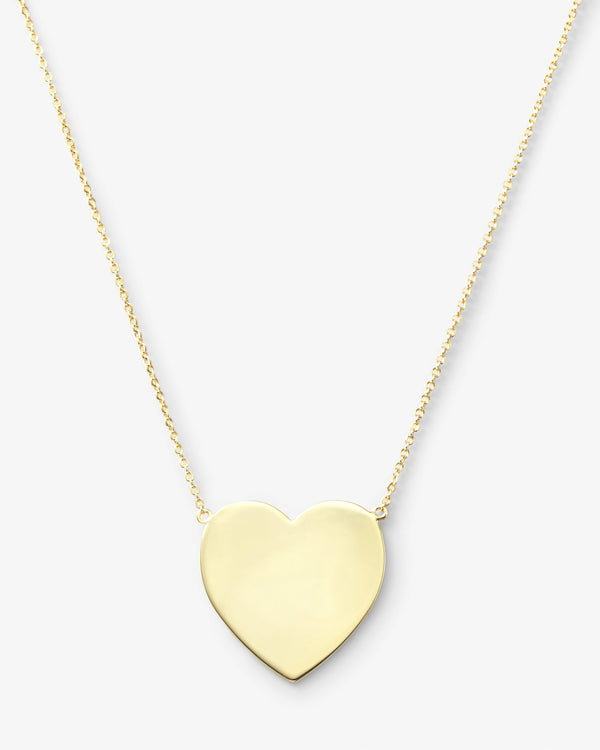 XL You Have My Heart Necklace 18" - Gold