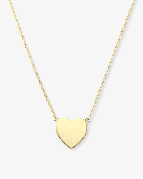 You Have My Heart Necklace 15" - Gold