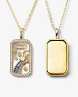 Zodiac Engravable Amulet Necklace