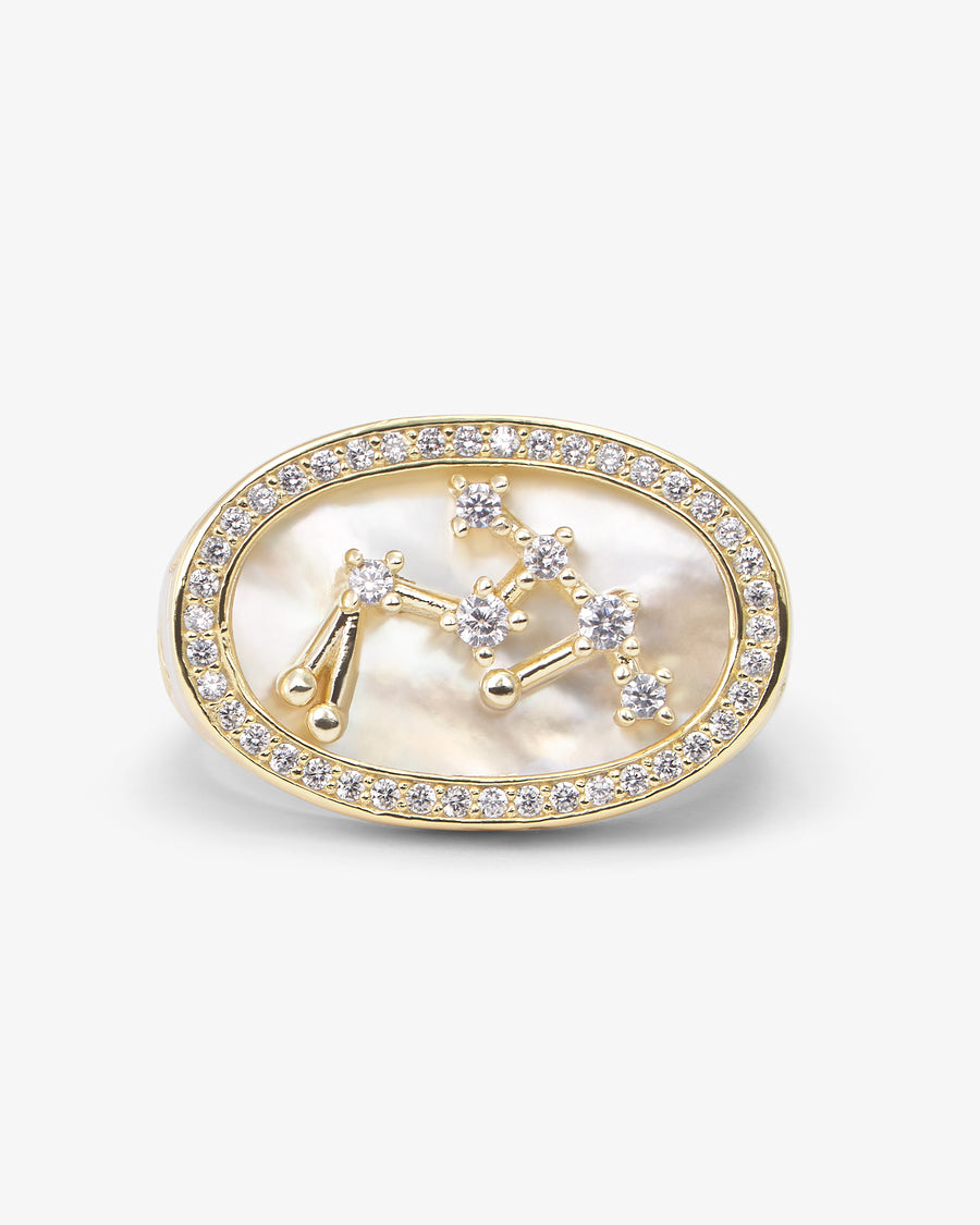 Zodiac Constellation Ring - Gold