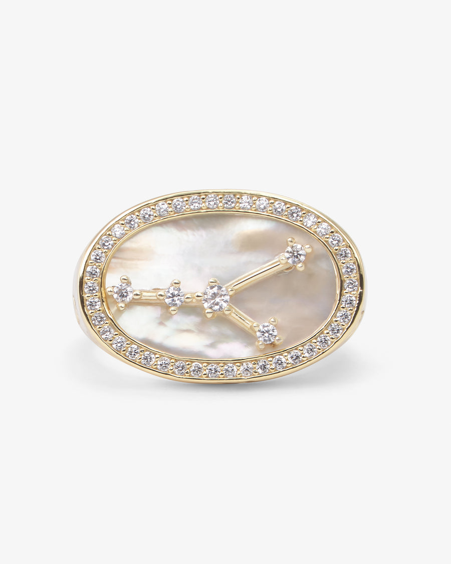 Zodiac Constellation Ring - Gold