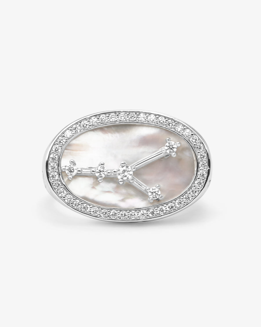 Zodiac Constellation Ring - Silver