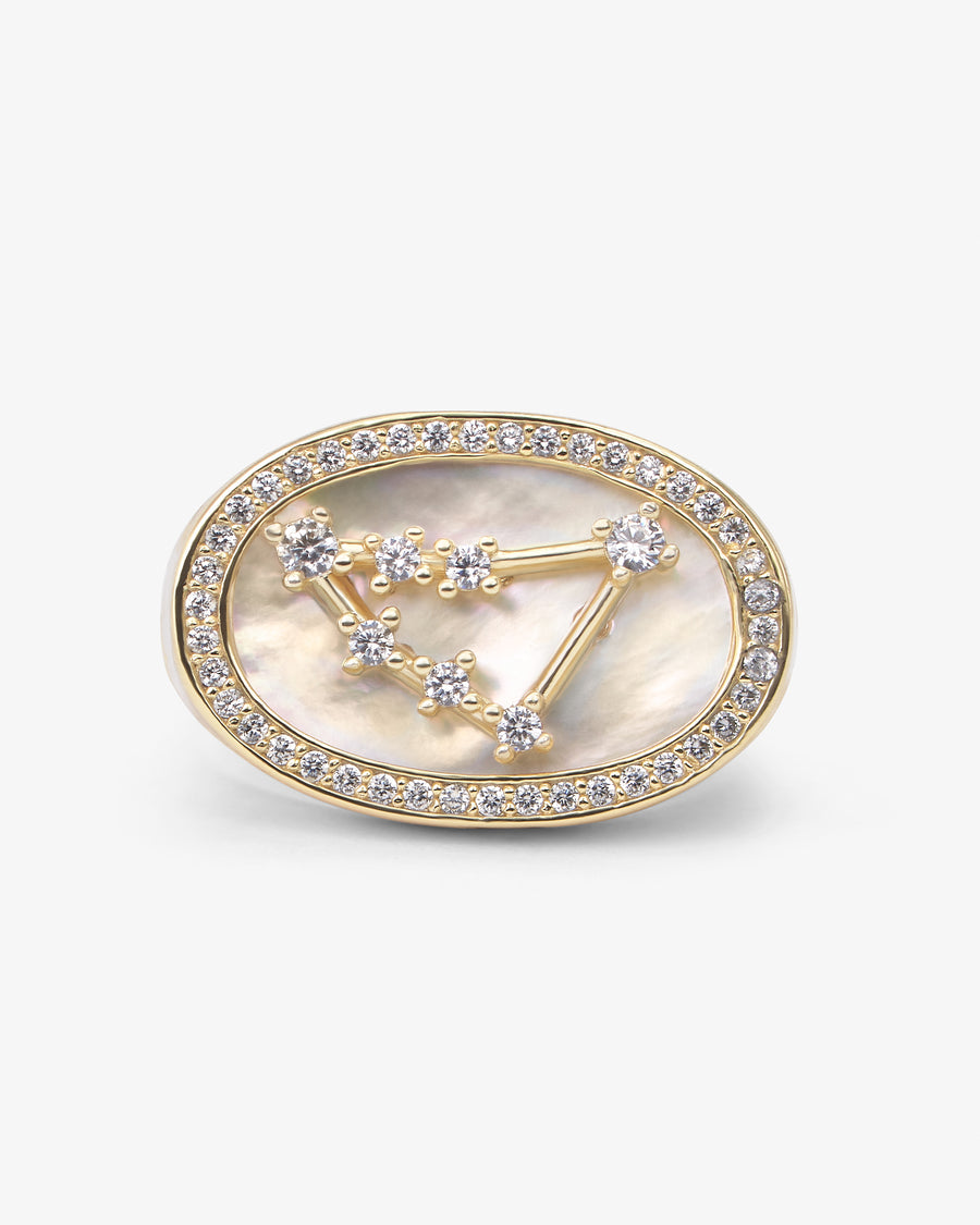 Zodiac Constellation Ring - Gold