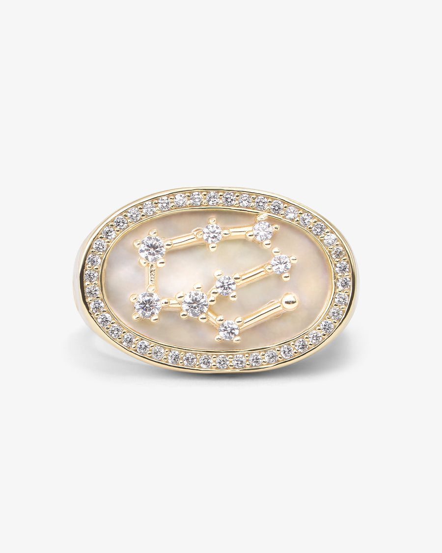 Zodiac Constellation Ring - Gold