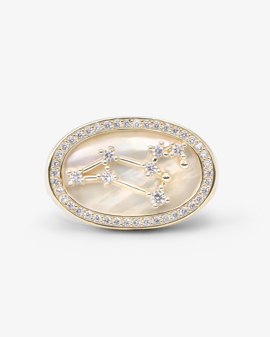 Zodiac Constellation Ring - Gold