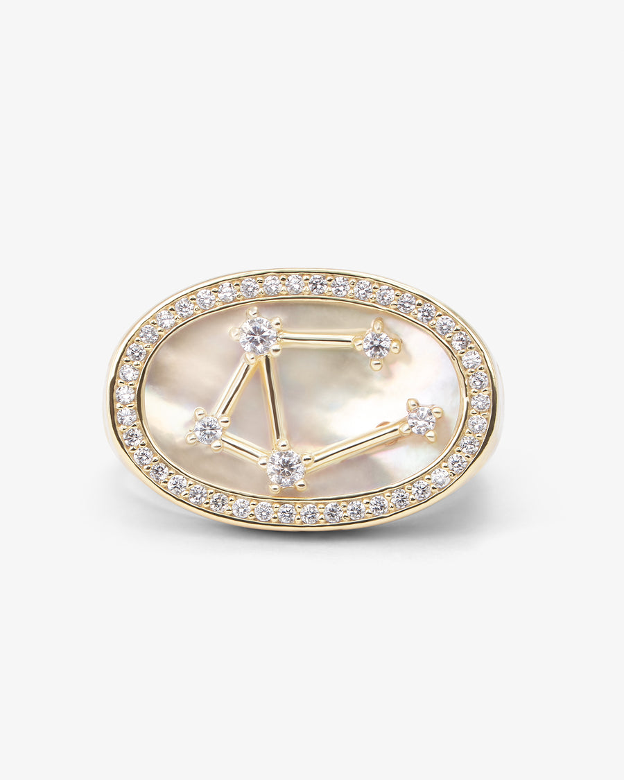 Zodiac Constellation Ring - Gold