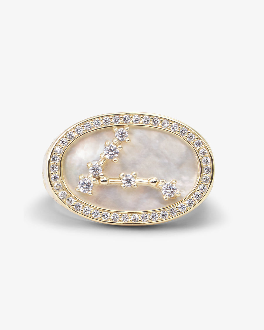 Zodiac Constellation Ring - Gold