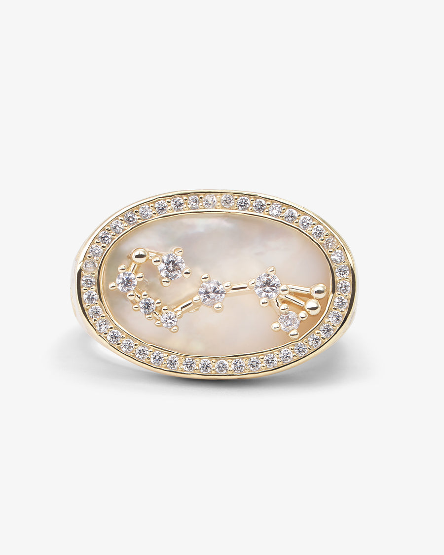 Zodiac Constellation Ring - Gold