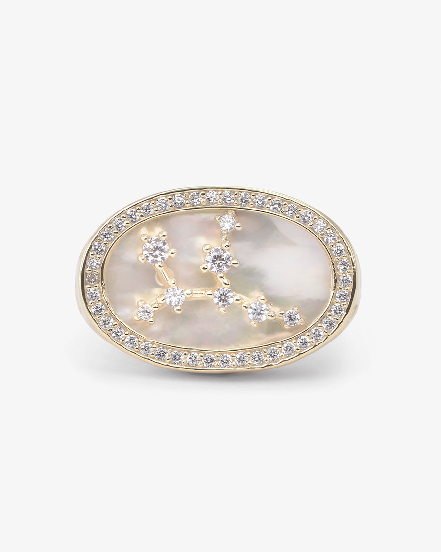 Zodiac Constellation Ring - Gold